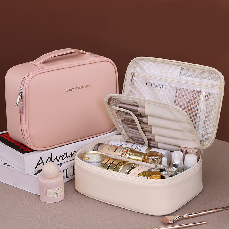 Luxury Skincare Organizer - New Women's Cosmetic Bag Portable Storage