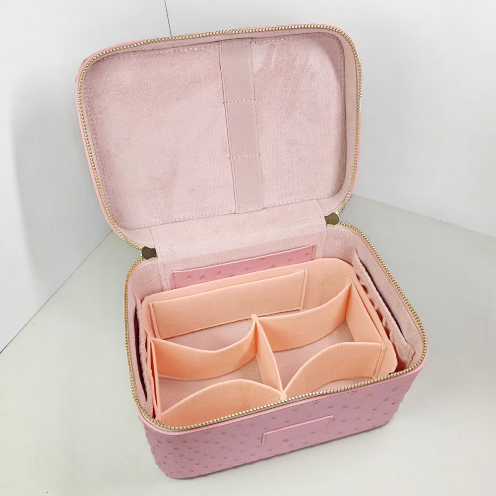 Luxury Ostrich Mock Women Make - Luxury Skincare Organizer review and price