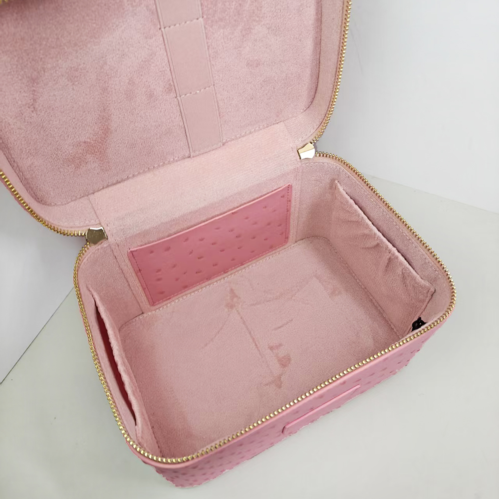 Luxury Ostrich Mock Women Make - Luxury Skincare Organizer review and price
