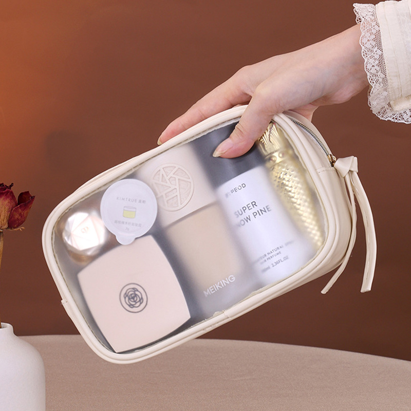 PVC Matte Semi-Transparent Cos - Luxury Skincare Organizer review and price