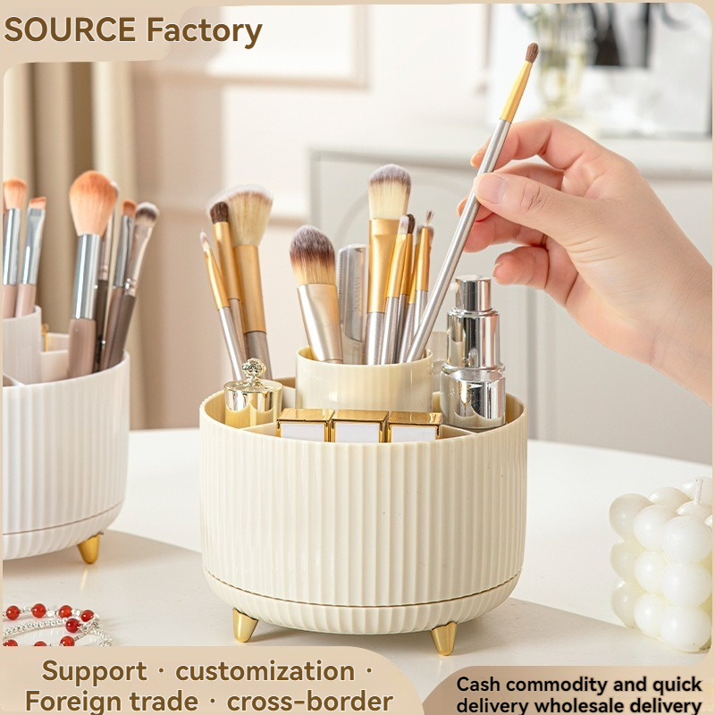 Light Luxury Gold Feet 360 °   - Luxury Skincare Organizer review and price