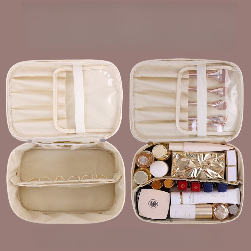 Luxury PU Makeup Bag for Women - Luxury Skincare Organizer review and price